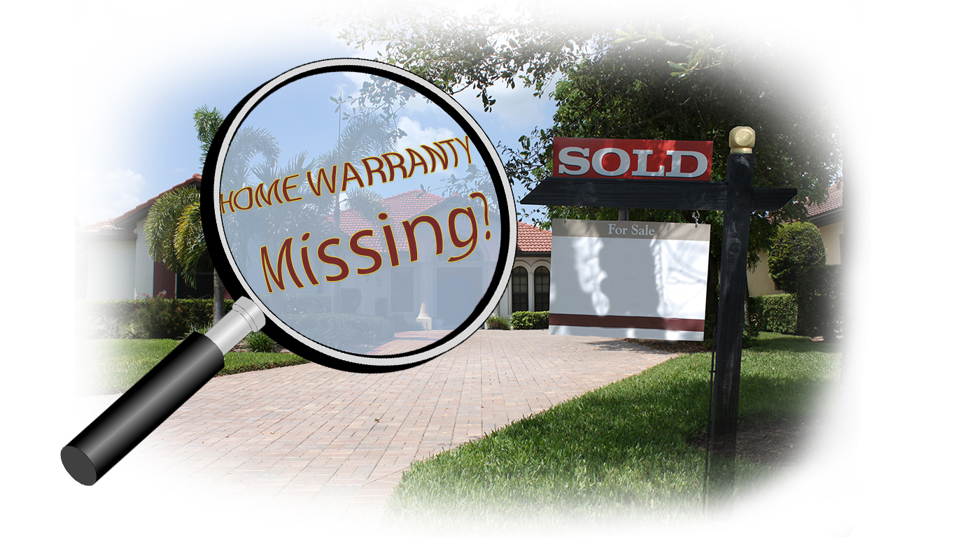 Closing Time and the Home Warranty is Missing – Yikes!